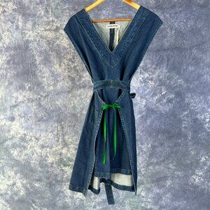 Carleen Michelle Denim Wrap Dress